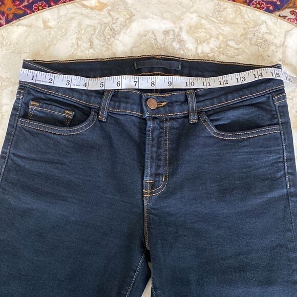 J. Brand Slim Straight Leg Dark Denim Jeans - Picture 9 of 13